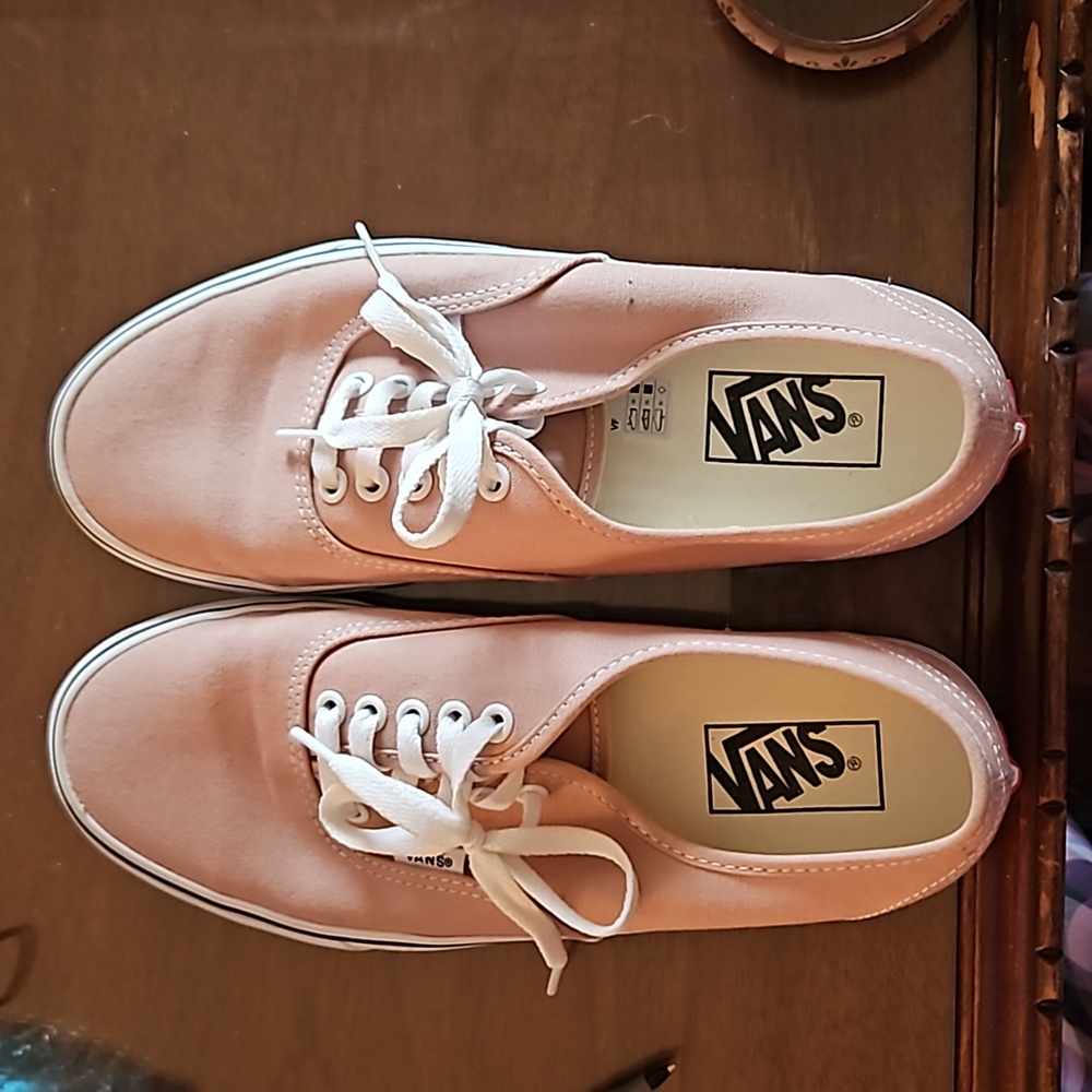 Vans Pink Athletic Shoes